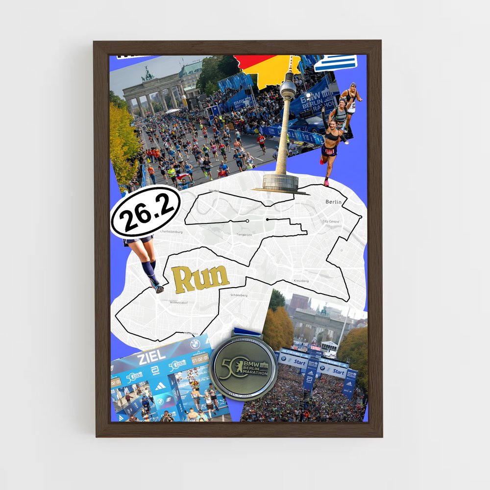 Poster Run Through Berlin – affiche Athlétisme (vue 5)